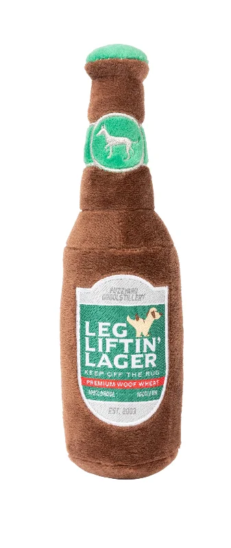 - Teething and chewing toys for puppiesLeg Liftin' Lager - Dog Toy