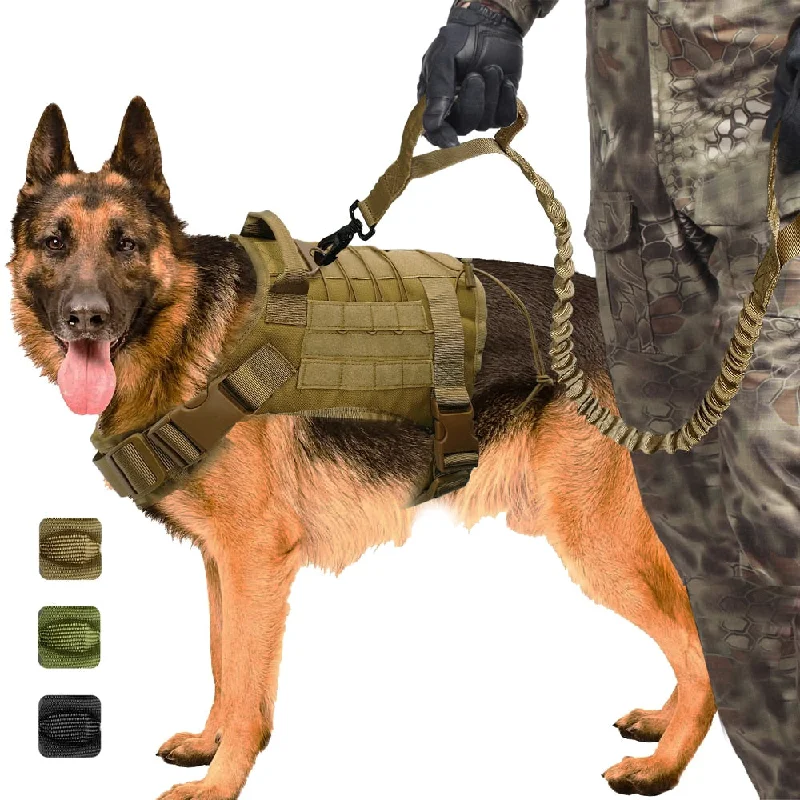 - Pet electric nail grinder silent modelMilitary Tactical Dog Harness K9 Working Dog Vest Nylon Bungee Leash Lead Training Running For Medium Large Dogs German Shepherd - Pet electric nail grinder silent modelMilitary Tactical Dog Harness K9 Working Dog Vest Nylon Bungee Leash Lead Training Running For Medium Large Dogs German Shepherd
