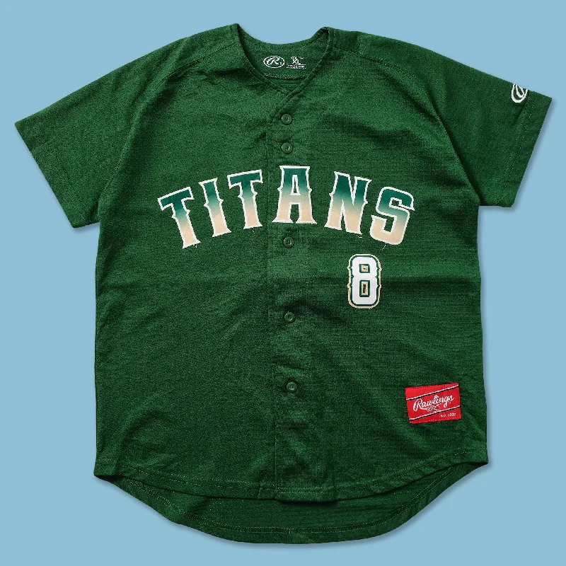 - Rabbit grass rack to prevent waste food boxTitans Baseball Jersey Small