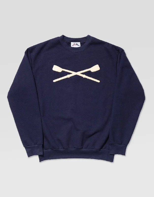 - ​​Pet toys under    yuanJ.PRESS x BOATHOUSE HEAVYWEIGHT CREWNECK SWEATSHIRT - NAVY