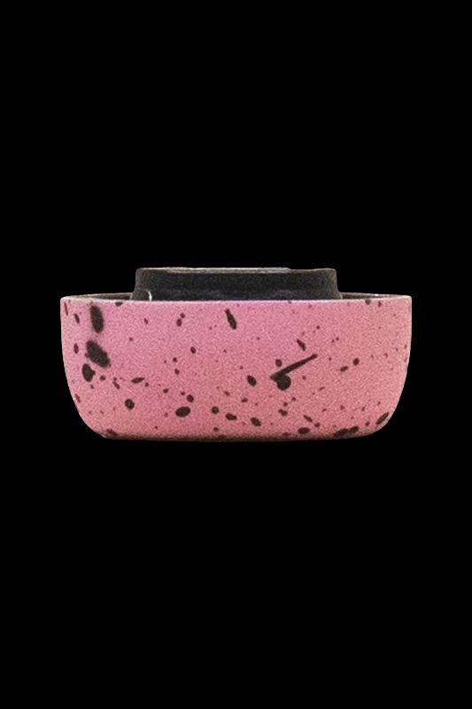 Pink-Black Spatter
