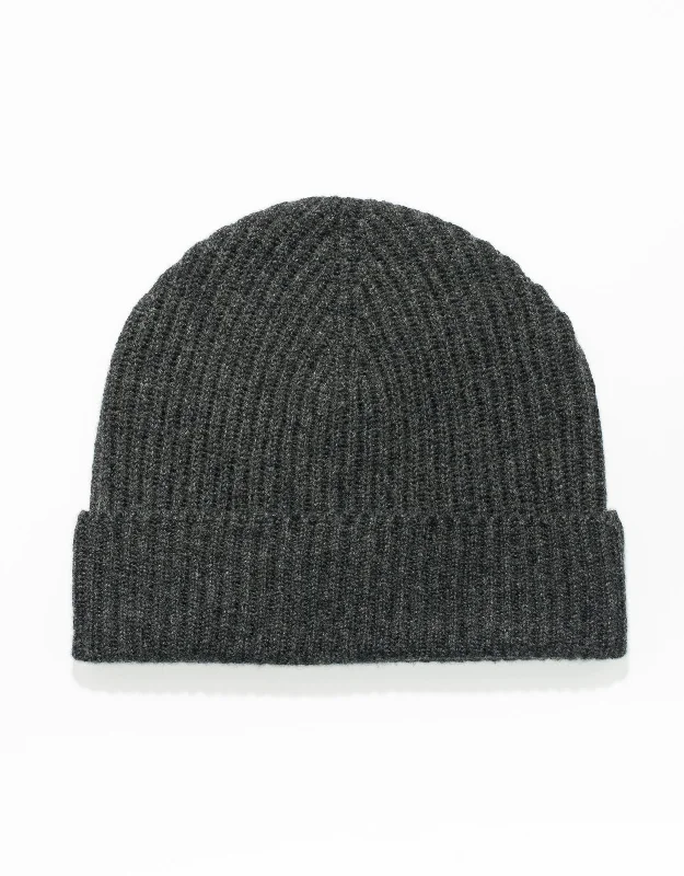 - Pet vitamin complex nutrition tabletsCASHMERE RIBBED HAT- CHARCOAL