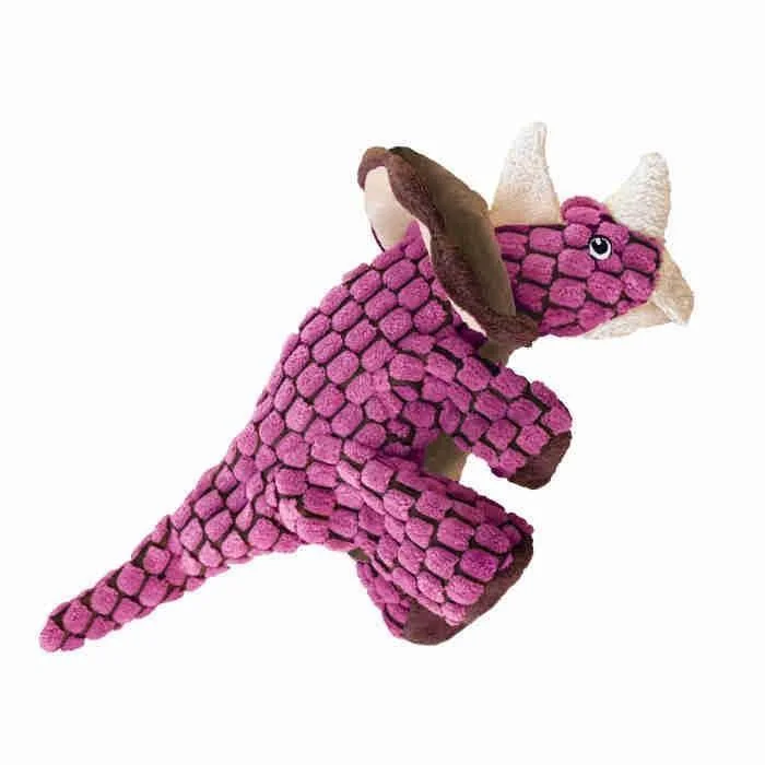 - Pet toy DIY tutorialsKong Dinosaur Squeaky Dog Toy - Triceratops