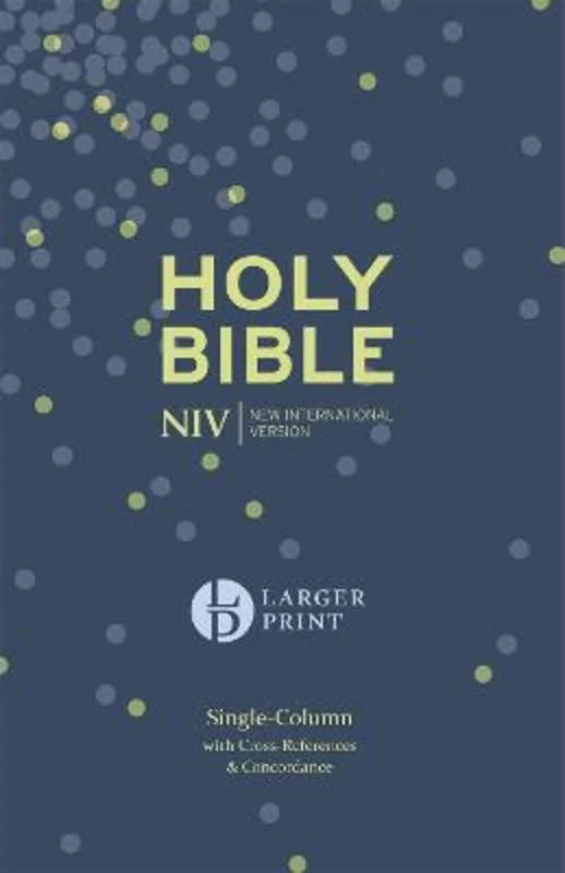 - Cat stress soothing sprayNIV Larger Print Compact Single Column Reference Bible