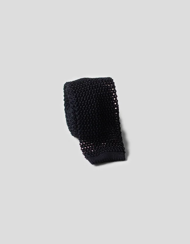 Pet ProductsSOLID KNIT TIE - NAVY