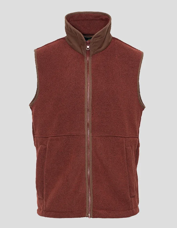 - Pet smart GPS locatorFLEECE VEST - RUST