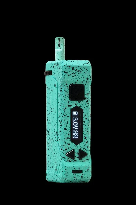 Teal-Black Spatter
