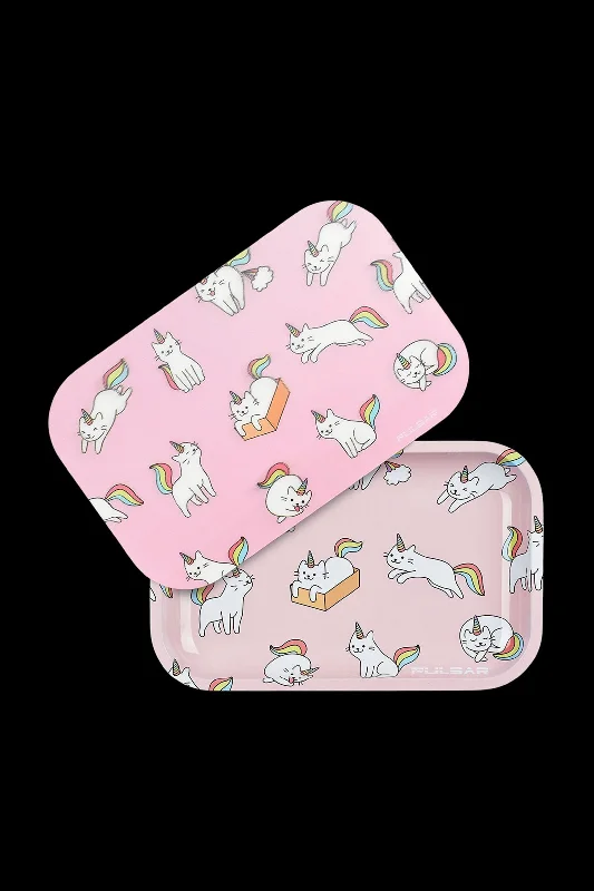 - Organic cotton dog bibsPulsar Metal Rolling Tray w/ 3D Lid  - Caticorns