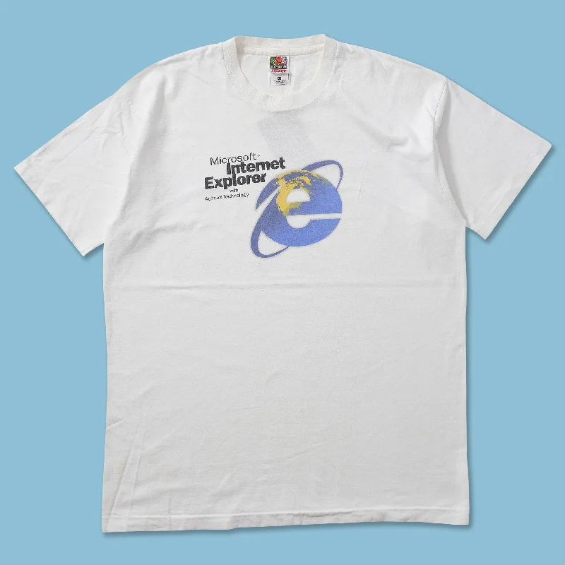  -Non-contact cat thermometerVintage Microsoft Internet Explorer T-Shirt XLarge