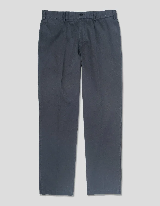 - Cat stress soothing sprayCOTTON CHINO CINCH-BACK PANTS - NAVY