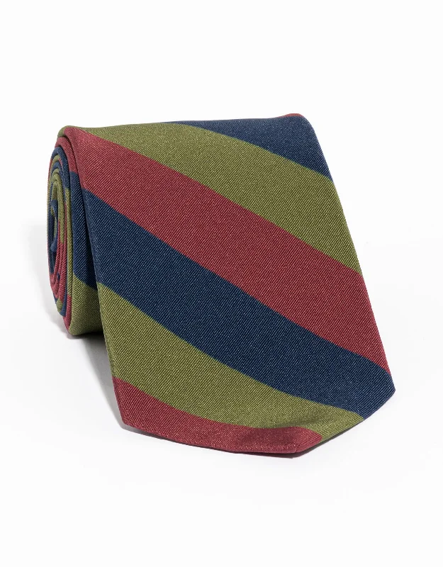 - Air box TSA certified check-inIRISH POPLIN TIE ROYAL SCOTS