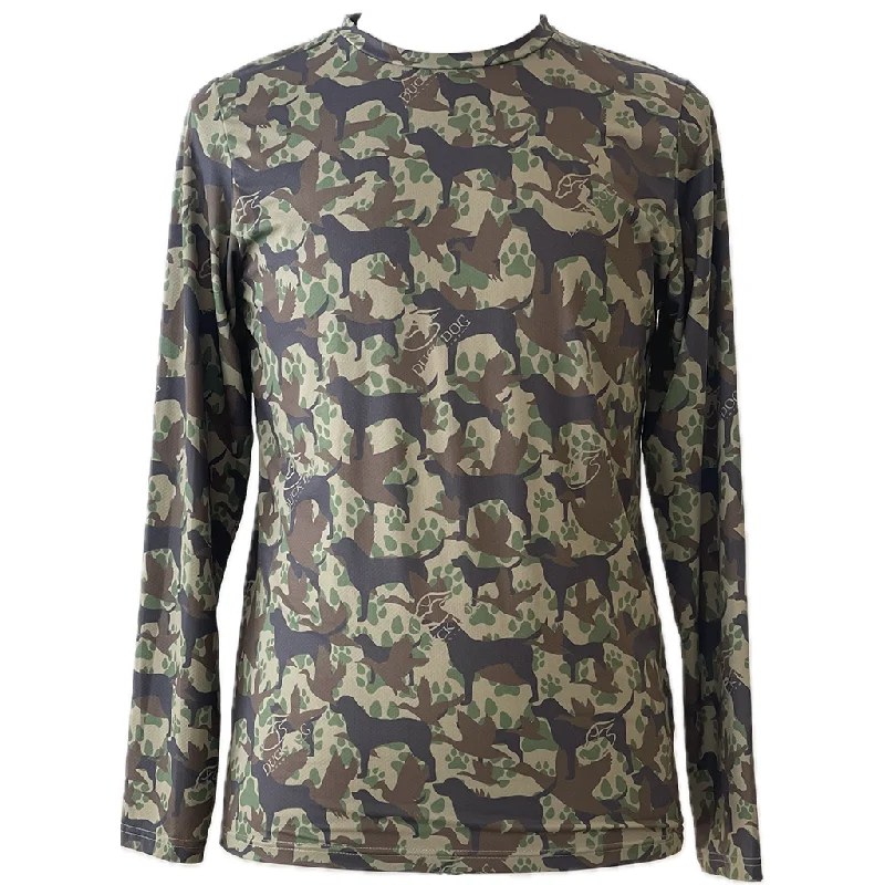 - Cat hair ball removal and hair removal creamDuck Dog Original Camo - Long Sleeve Unisex Performance T Shirt, Sunproof SPF 50+ - Cat hair ball removal and hair removal creamDuck Dog Original Camo - Long Sleeve Unisex Performance T Shirt, Sunproof SPF 50+