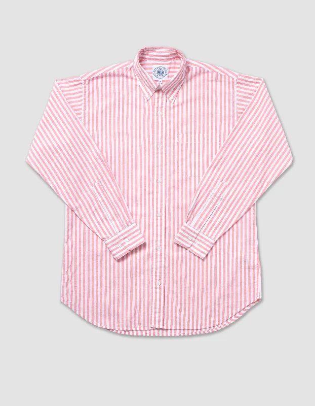 - ​​Christmas pet Christmas clothingLONG SLEEVE STRIPE SHIRT - RED/WHITE
