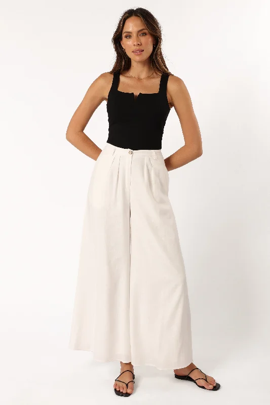 - Deodorizing cat litter tofu litterColleen Pant - White