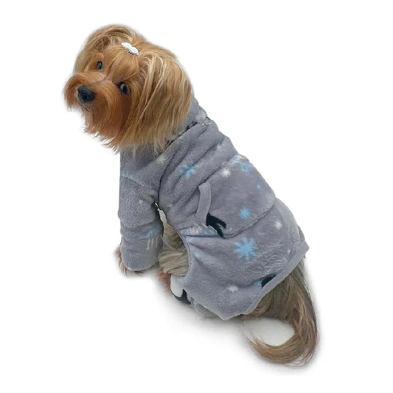 XX brand pet fashionPenguins Ultra Thick Plush Turtleneck Dog Pajamas XLarge