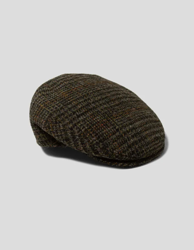 - Dog anti-slip matHARRIS TWEED IVY CAP - OLIVE PLAID