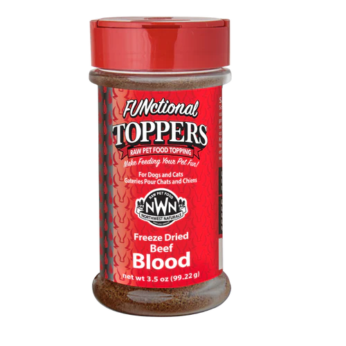 - Special food for puppiesNorthwest Naturals -Beef with Blood Functional Topper 3.5oz