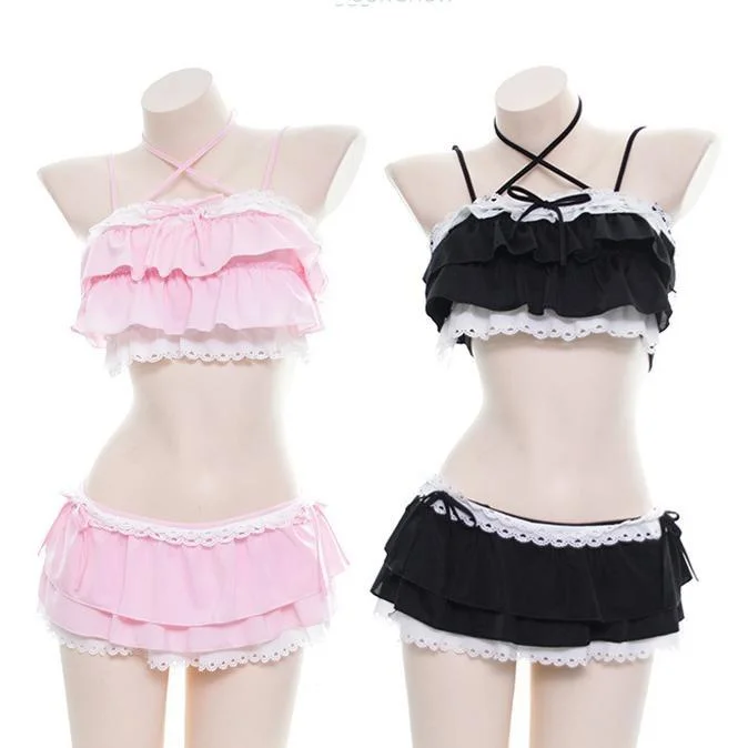 - Custom pet birthday cakeRuffled Princess Bikini