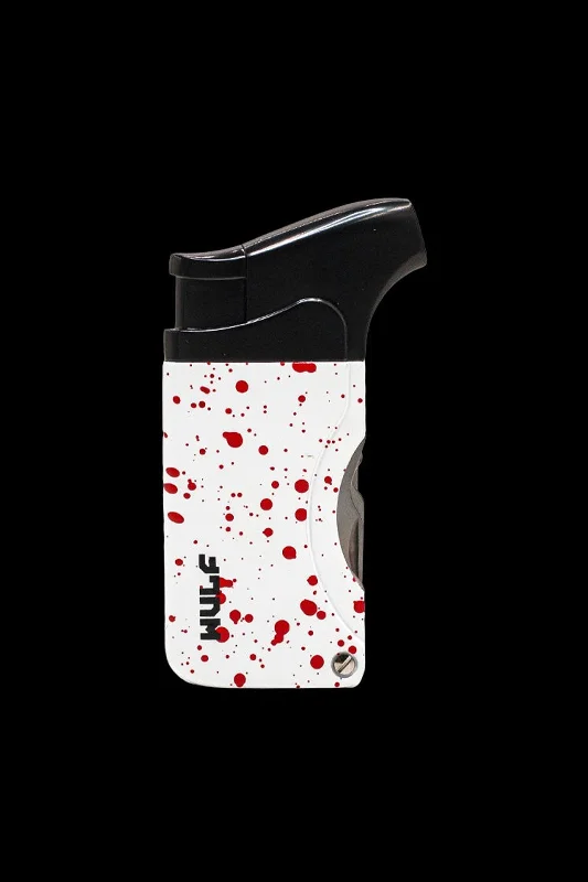 White-Red Spatter