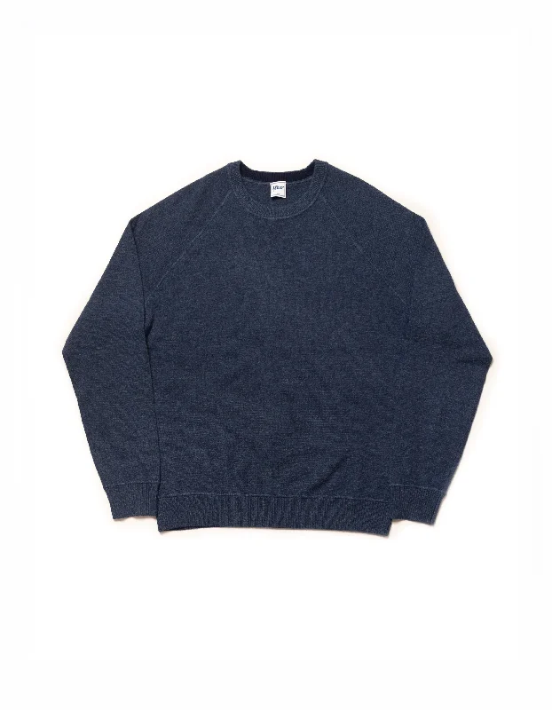 - Pet stroller can be taken on the planeCASHMERE CREW NECK SWEATER - DENIM
