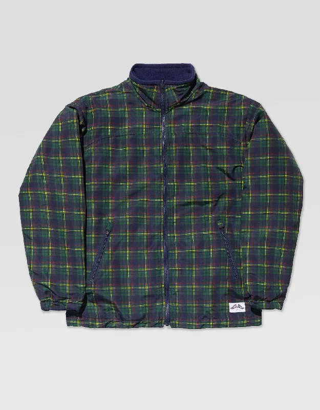 - Summer pet ice matJ.PRESS x BOATHOUSE SCULL REVERSIBLE JACKET - PLAID/NAVY