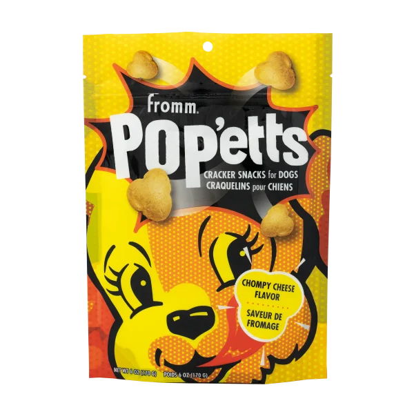 - Food for picky dogsFromm Dog Pop'etts Chompy Cheese Cracker Snacks 6 oz