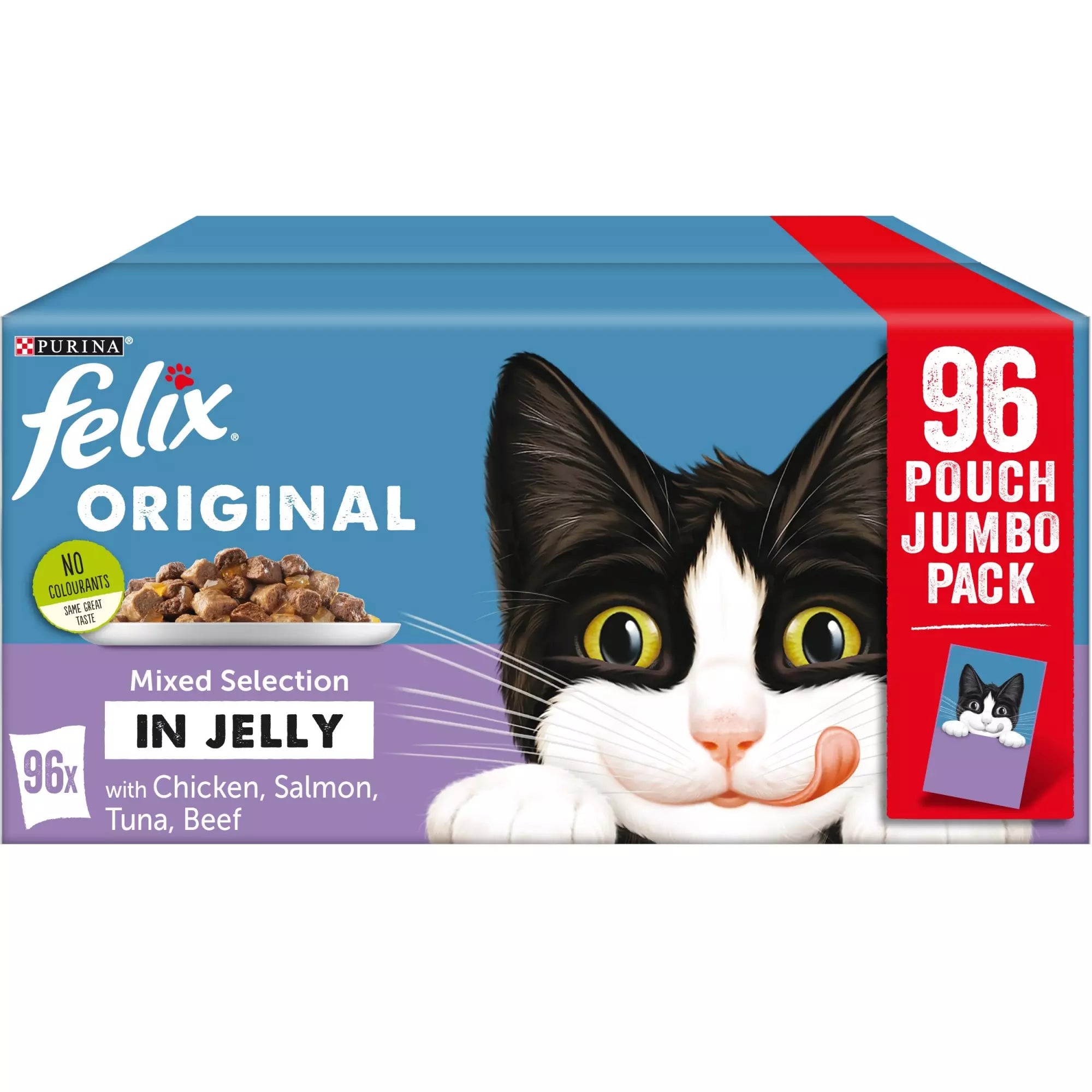  -Explosion-proof leash FOR LARGE dogsFelix Mixed Selection in Jelly Cat Food 96x100g