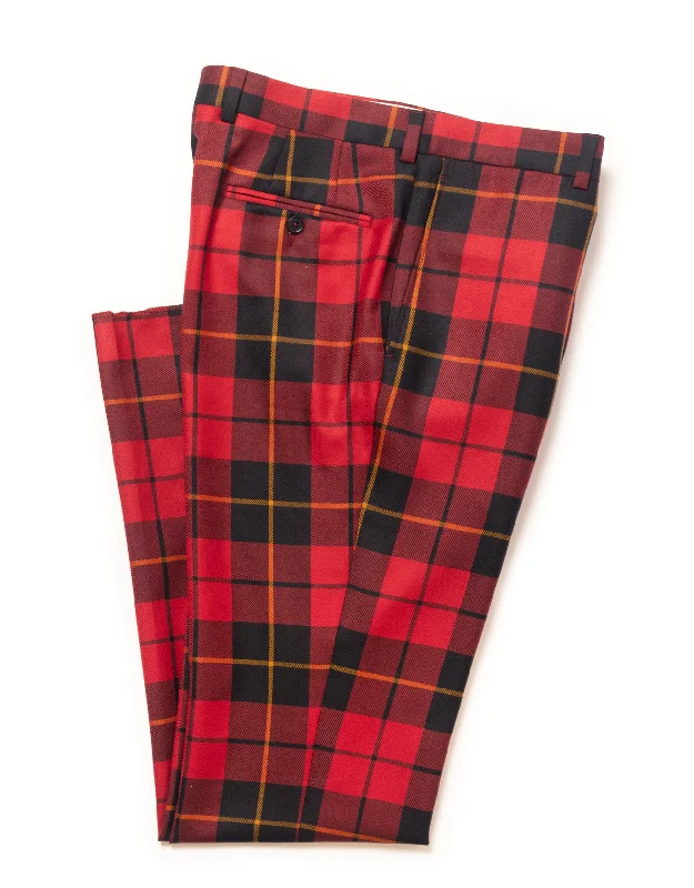 - Natural latex pet mattressTARTAN DRESS TROUSERS - WALLACE