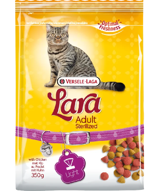  . **Health and Nutrition**  Lara - Sterilized - dry adult cat food - 350g, 2kg