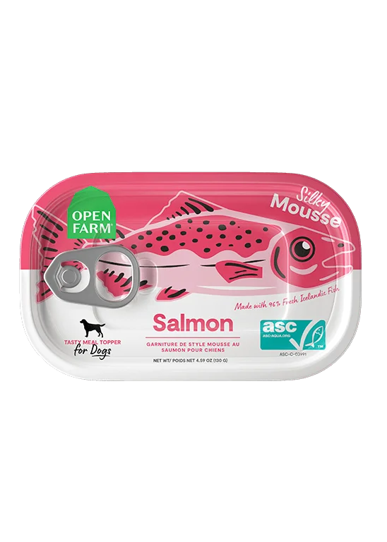    - Natural ingredient cat food  Open Farm Arctic Salmon Topper for Cats 3.17oz