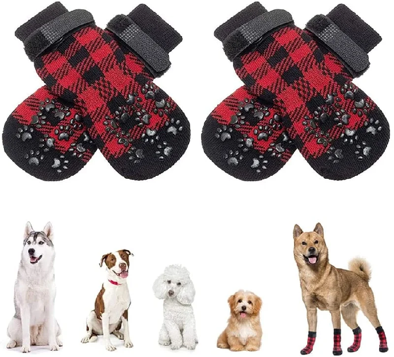 - Rabbit grass rack to prevent waste food boxKUTKUT Checkered Pattern Double Sided Anti-Slip Knit Socks for Medium Big Dogs | Traction Control Non-Slip Pet Paw Protectors with Grips For Large Dogs | Better Control on Hardwood Floor