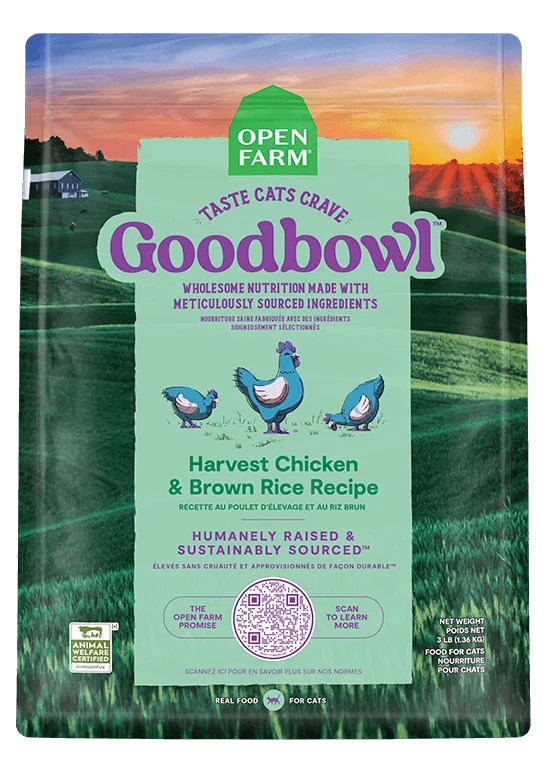    - Cat food discounts and promotions  Open Farm Goodbowl Harvest Chicken & Brown Rice For Cats