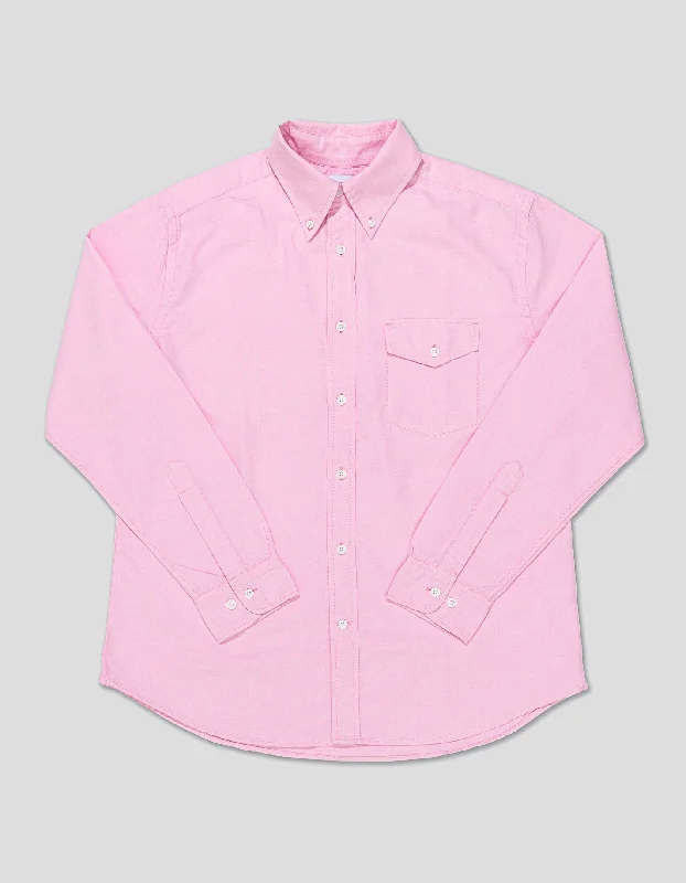  -Anti-slip claw protection raincoat FOR dogsTRIM FIT BUTTON DOWN OXFORD SHIRT - PINK