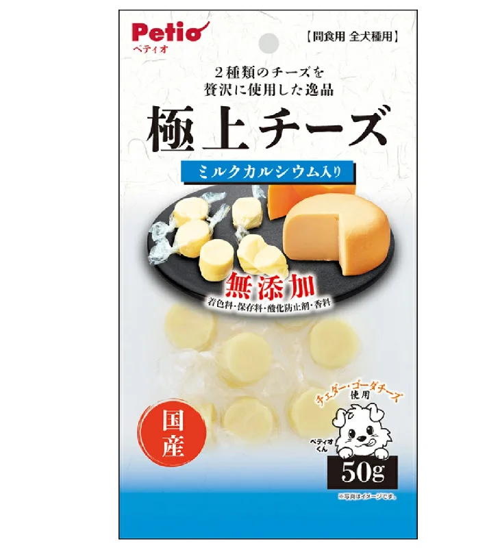 - Pet tear stain cleaning wipesPetio Premium Cheese "Candy" with Calcium for dogs, 130g. - Pet tear stain cleaning wipesPetio Premium Cheese "Candy" with Calcium for dogs, 130g.