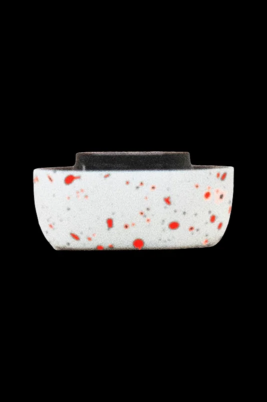 White-Red Spatter