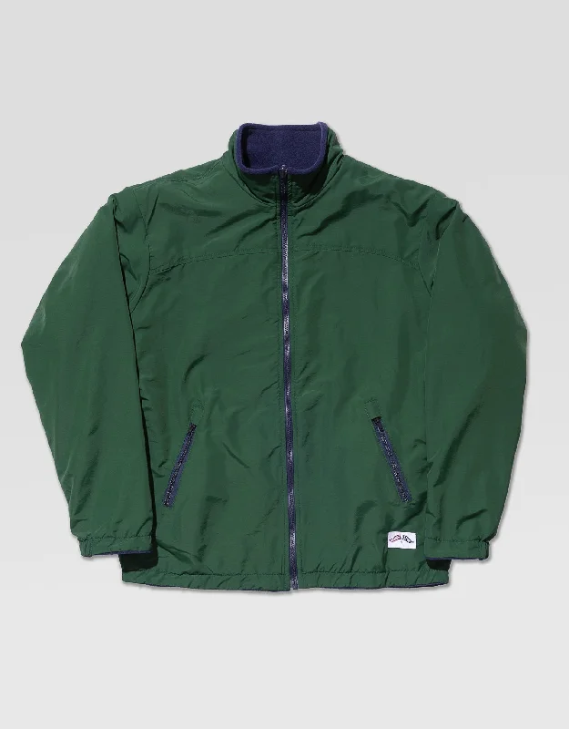 - Winter dog thick down jacketJ.PRESS x BOATHOUSE SCULL REVERSIBLE JACKET - FOREST/NAVY