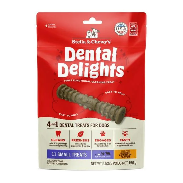 - High protein dog foodStella & Chewy's Dental Delights Small
