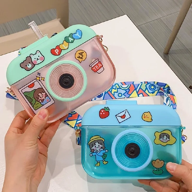 - Degradable pet feces bagKawaii Camera Water Bottles