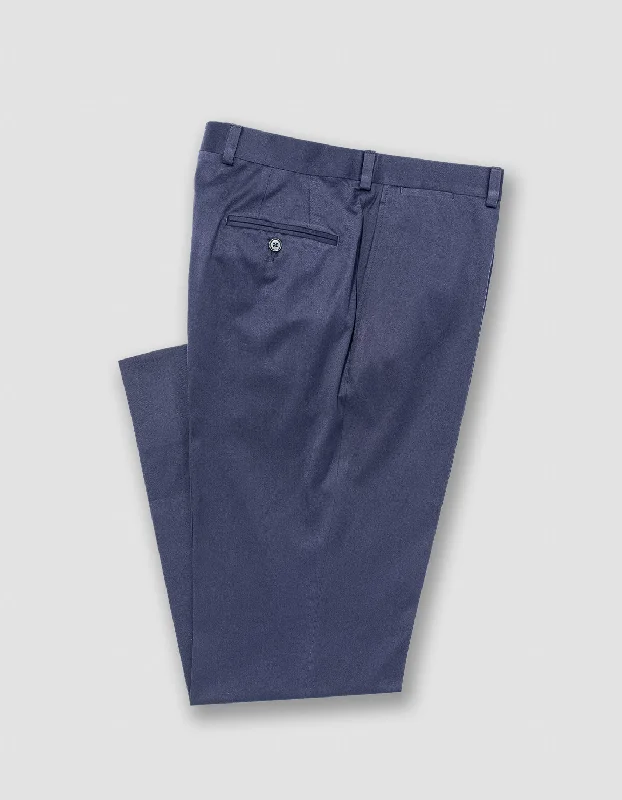 - Climbing pet constant temperature heating padNAVY COTTON DRILL CLOTH TROUSER - CLASSIC FIT - Climbing pet constant temperature heating padNAVY COTTON DRILL CLOTH TROUSER - CLASSIC FIT