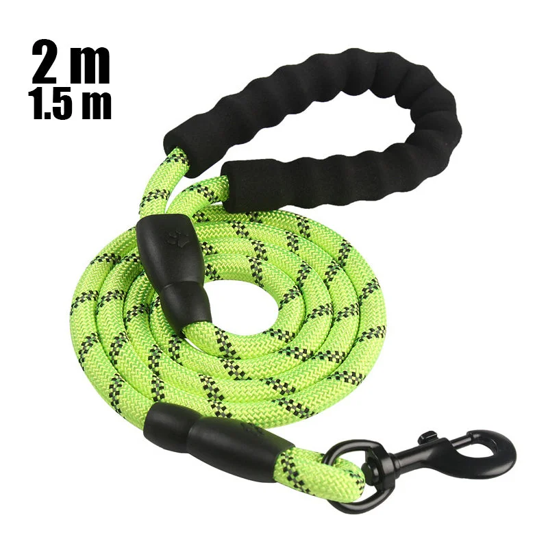 - Car dog seat beltDog Leash 2m 1.5m Large Dog Reflective Rope Walking Big Dog Collar Strengthen Traction Harness Round Nylon Medium Dog Lead Belt - Car dog seat beltDog Leash 2m 1.5m Large Dog Reflective Rope Walking Big Dog Collar Strengthen Traction Harness Round Nylon Medium Dog Lead Belt