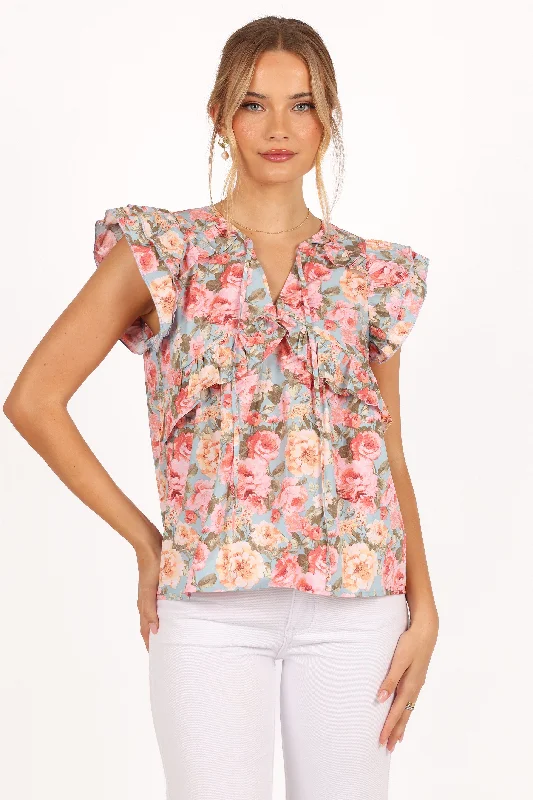 - Pet diabetes prescription foodGracey Top - Vintage Blue