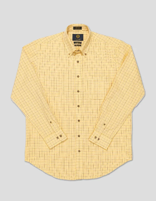 - Winter dog thick down jacketVIYELLA - YELLOW TATTERSALL