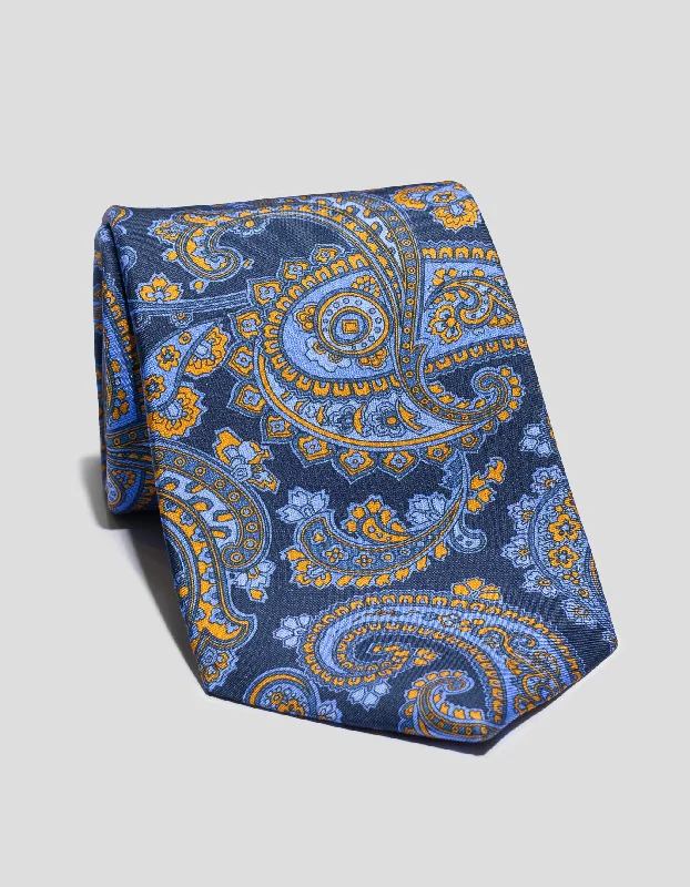  -Non-contact cat thermometerPRINTED PAISLEY TIE - NAVY