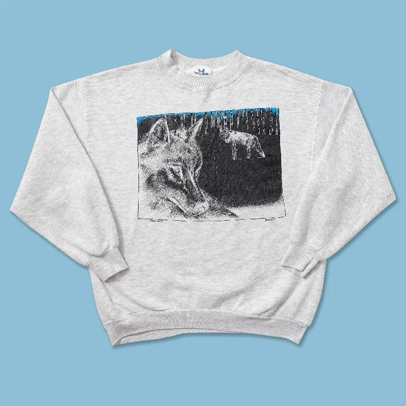 - Parrot climbing and standing wooden frameWomen's Wolf Sweater Medium