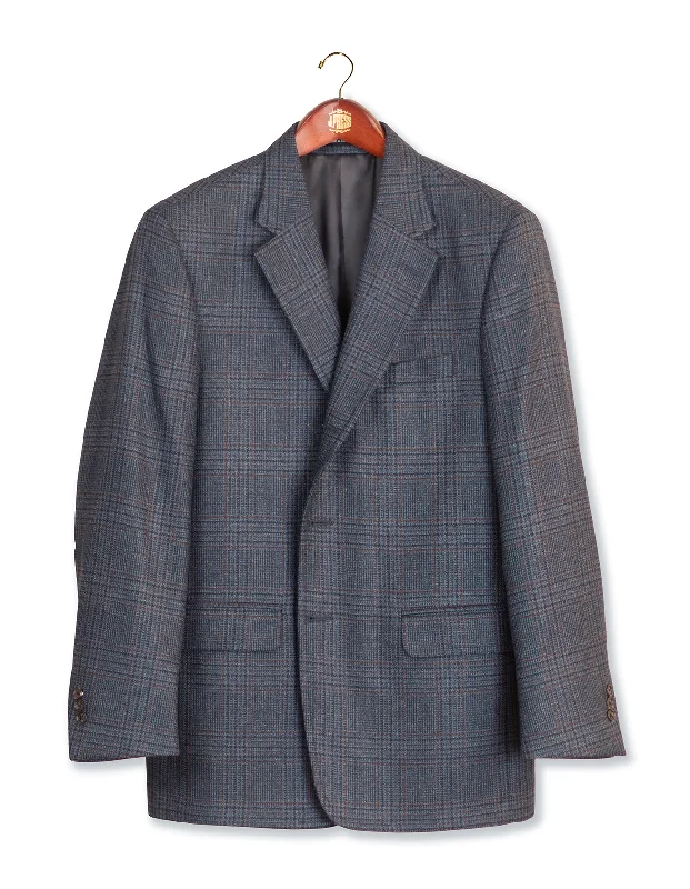- Foldable and portable cat bagBLUE PLAID SPORT COAT - CASHMERE