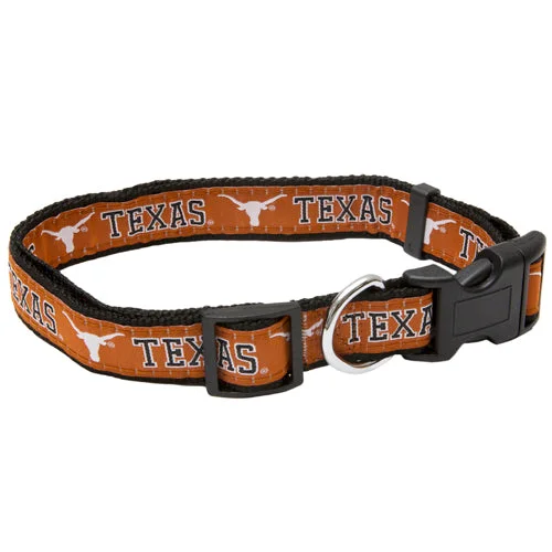 . **Dog snack bag is portable**Texas Longhorns Dog Collar