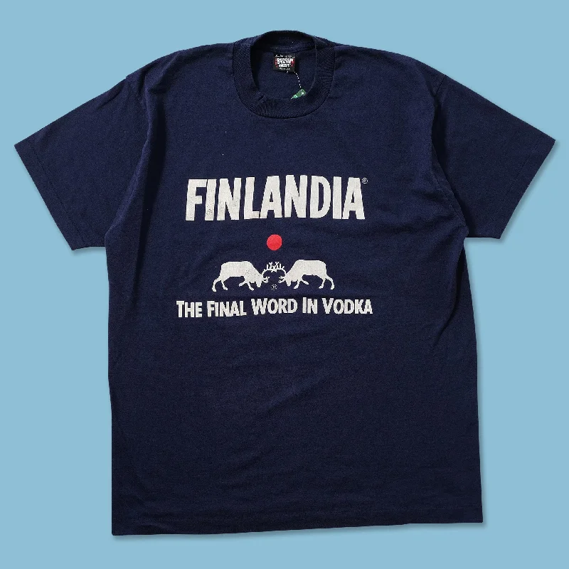- Foldable and portable cat bagVintage Finlandia T-Shirt Large