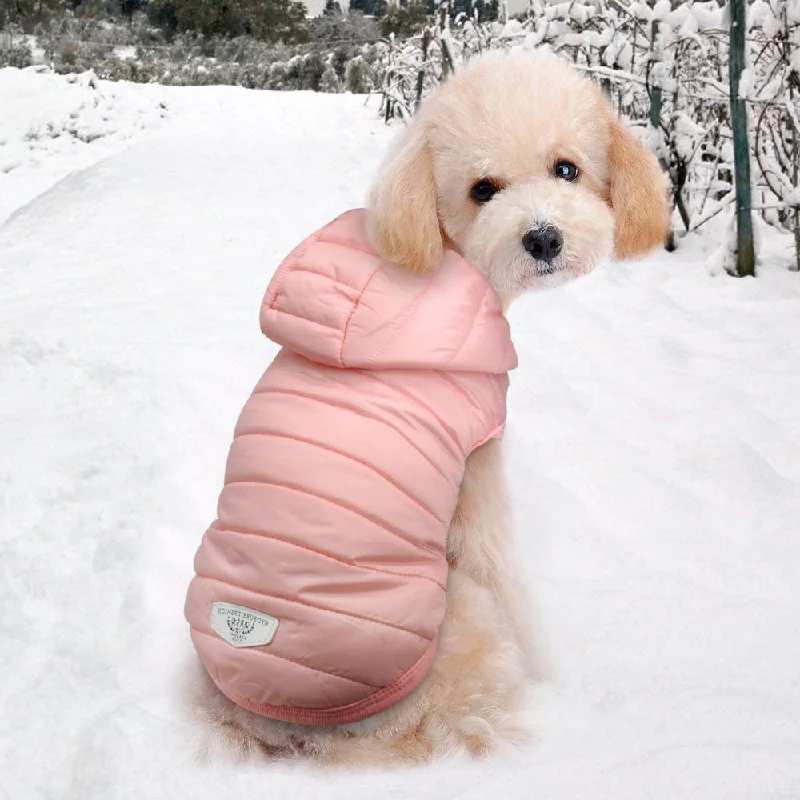 - Automatic temperature adjustment cat bedPet Chihuahua Pug Dog Clothes For Small Medium Dogs Yorkshire Schnauzer Warm Winter Pet Puppy Coat Jacket Clothing Ropa Perro - Automatic temperature adjustment cat bedPet Chihuahua Pug Dog Clothes For Small Medium Dogs Yorkshire Schnauzer Warm Winter Pet Puppy Coat Jacket Clothing Ropa Perro