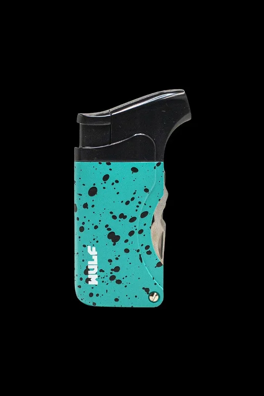 Teal-Black Spatter