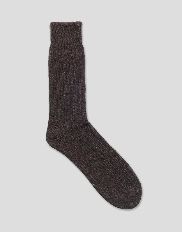 - Winter warm clothes for short-haired dogsBROWN DONEGAL SOCKS